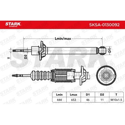 Shock Absorber Stark SKSA-0130092 SKSA-0130092 - photo 3