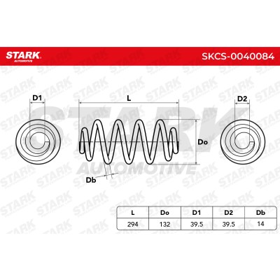 Suspension Spring Stark SKCS-0040084 SKCS-0040084 - photo 5