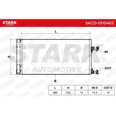 A/C condenser SKCD-0110403 - photo 5