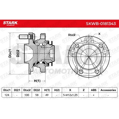 Wheel Bearing Stark SKWB-0181343 SKWB-0181343 - photo 5