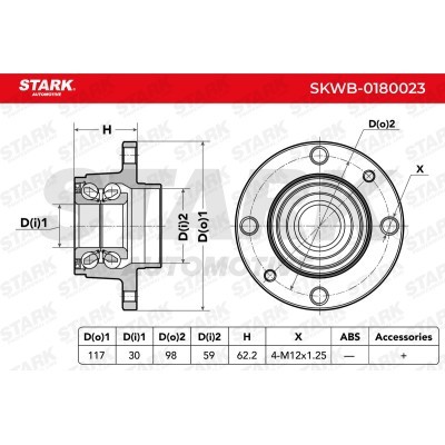 Wheel Bearing Stark SKWB-0180023 SKWB-0180023 - photo 4