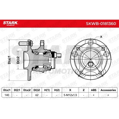 Wheel Bearing Stark SKWB-0181360 SKWB-0181360 - photo 10