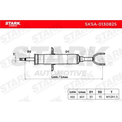 Shock Absorber Stark SKSA-0130825 SKSA-0130825 - photo 3