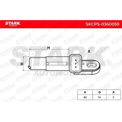 Crankshaft Pulse Sensor Stark SKCPS-0360059 SKCPS-0360059 - photo 5
