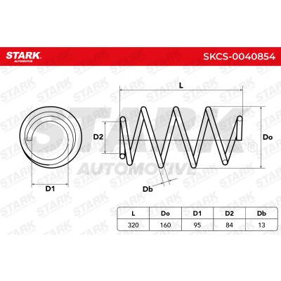 Suspension Spring Stark SKCS-0040854 SKCS-0040854 - photo 4