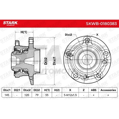 Wheel Bearing Stark SKWB-0180383 SKWB-0180383 - photo 3