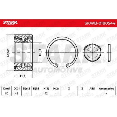 Wheel Bearing Stark SKWB-0180544 SKWB-0180544 - photo 3
