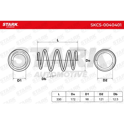 Suspension Spring Stark SKCS-0040401 SKCS-0040401 - photo 6