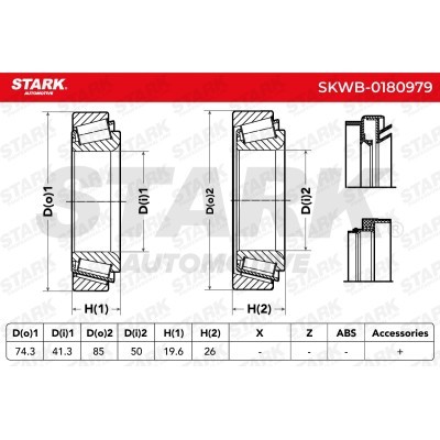 Wheel Bearing Stark SKWB-0180979 SKWB-0180979 - photo 5