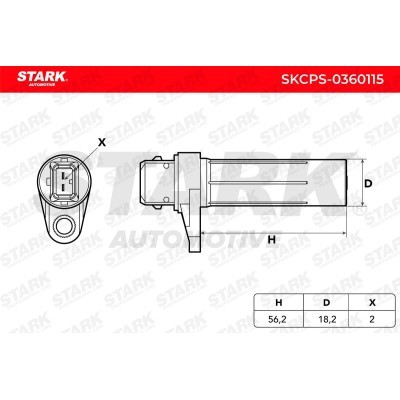 Crankshaft Pulse Sensor Stark SKCPS-0360115 SKCPS-0360115 - photo 5