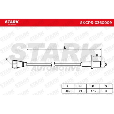 Crankshaft Pulse Sensor Stark SKCPS-0360009 SKCPS-0360009 - photo 3