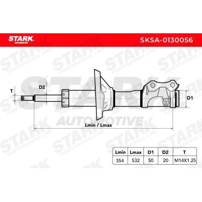 Shock Absorber Stark SKSA-0130056 SKSA-0130056 - photo 3