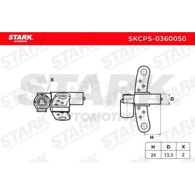 Crankshaft Pulse Sensor Stark SKCPS-0360050 SKCPS-0360050 - photo 3