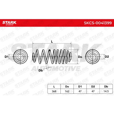 Suspension Spring Stark SKCS-0041399 SKCS-0041399 - photo 4