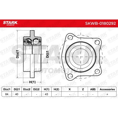 Wheel Bearing Stark SKWB-0180292 SKWB-0180292 - photo 3