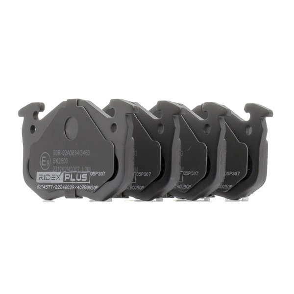 Brake Pads Set RIDEX 402B0050P 402B0050P - photo 1