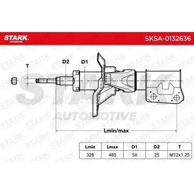 Shock Absorber Stark SKSA-0132636 SKSA-0132636 - photo 6