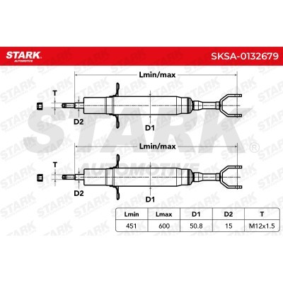 Shock Absorber Stark SKSA-0132679 SKSA-0132679 - photo 5