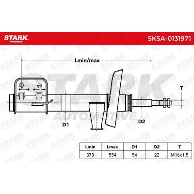 Shock Absorber Stark SKSA-0131971 SKSA-0131971 - photo 3