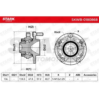 Wheel Bearing Stark SKWB-0180868 SKWB-0180868 - photo 5