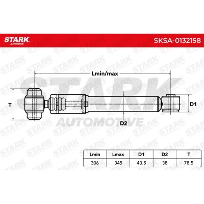 Shock Absorber Stark SKSA-0132158 SKSA-0132158 - photo 6