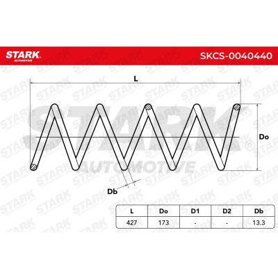 Suspension Spring Stark SKCS-0040440 SKCS-0040440 - photo 5