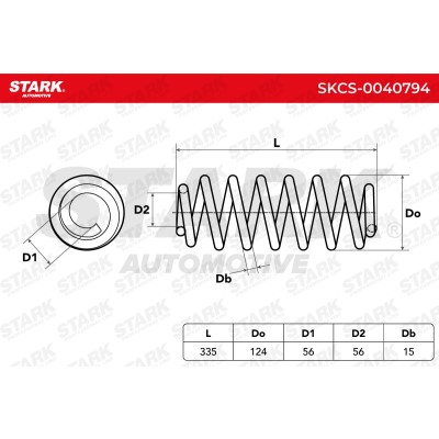 Suspension Spring Stark SKCS-0040794 SKCS-0040794 - photo 5