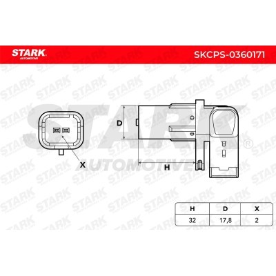 Crankshaft Pulse Sensor Stark SKCPS-0360171 SKCPS-0360171 - photo 6