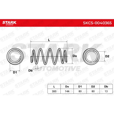 Suspension Spring Stark SKCS-0040365 SKCS-0040365 - photo 6