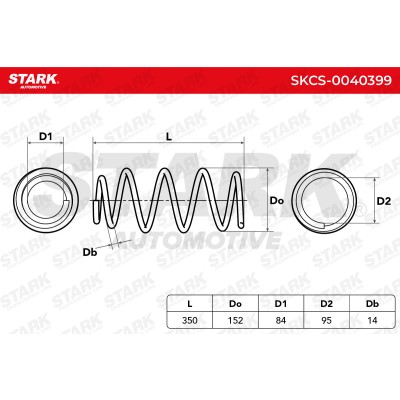 Suspension Spring Stark SKCS-0040399 SKCS-0040399 - photo 5