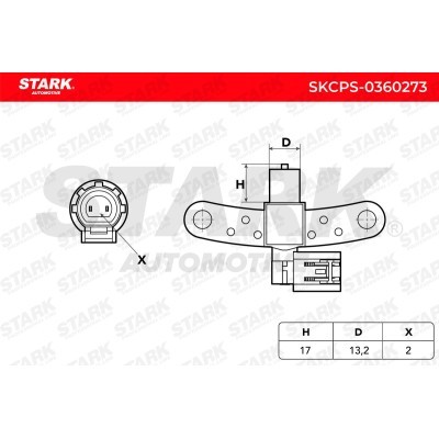 Crankshaft Pulse Sensor Stark SKCPS-0360273 SKCPS-0360273 - photo 5