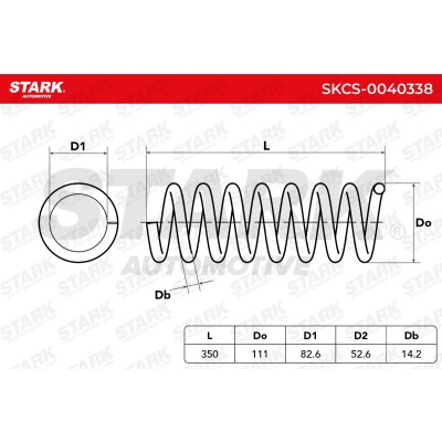 Suspension Spring Stark SKCS-0040338 SKCS-0040338 - photo 6