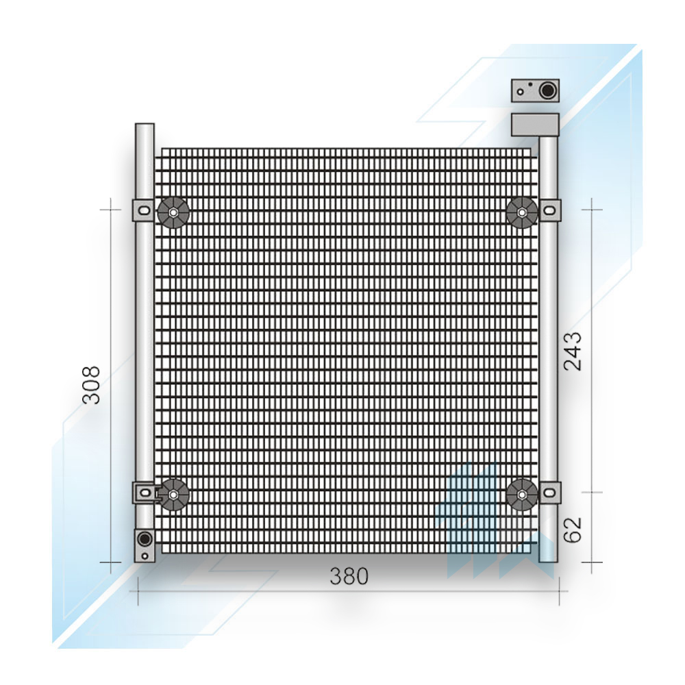 Condenser for Honda Civic VI  1995 - 2001 210HDCIV60 - photo 1
