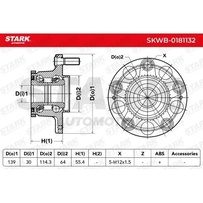 Wheel Bearing Stark SKWB-0181132 SKWB-0181132 - photo 5