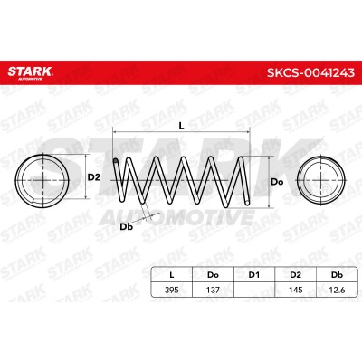 Suspension Spring Stark SKCS-0041243 SKCS-0041243 - photo 4