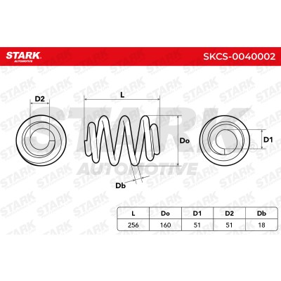 Suspension Spring Stark SKCS-0040002 SKCS-0040002 - photo 6