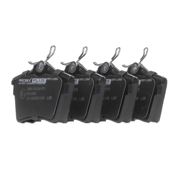 Brake Pads Set RIDEX 402B0128P 402B0128P - photo 1