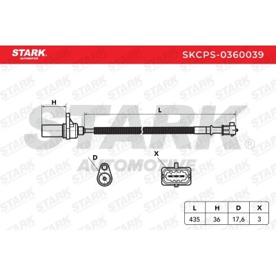 Crankshaft Pulse Sensor Stark SKCPS-0360039 SKCPS-0360039 - photo 6