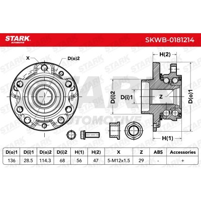 Wheel Bearing Stark SKWB-0181214 SKWB-0181214 - photo 6