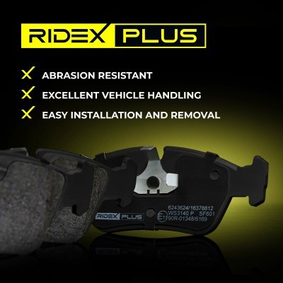 Brake Pads Set RIDEX 402B0181P 402B0181P - photo 12