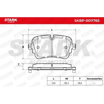 Brake Pads Set Stark SKBP-0011765 SKBP-0011765 - photo 6