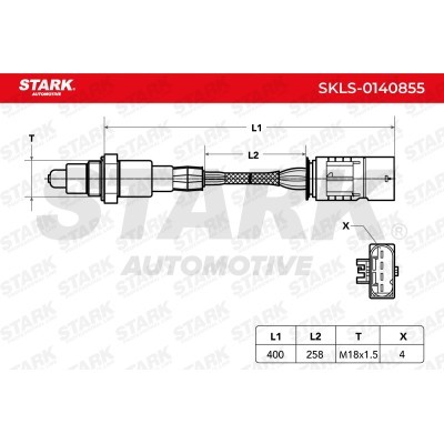 Lambda (Oxygen) Sensor Stark SKLS-0140855 SKLS-0140855 - photo 6