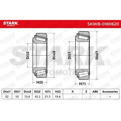 Wheel Bearing Stark SKWB-0180620 SKWB-0180620 - photo 5