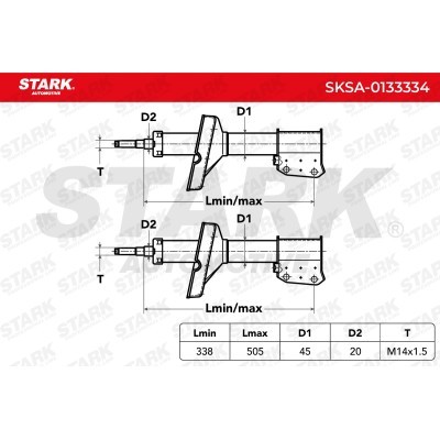 Shock Absorber Stark SKSA-0133334 SKSA-0133334 - photo 5