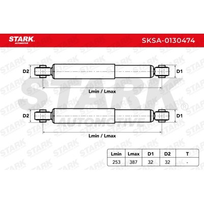 Shock Absorber Stark SKSA-0130474 SKSA-0130474 - photo 4