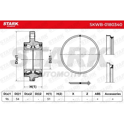 Wheel Bearing Stark SKWB-0180340 SKWB-0180340 - photo 5
