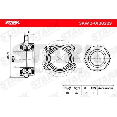 Wheel Bearing Stark SKWB-0180289 SKWB-0180289 - photo 6