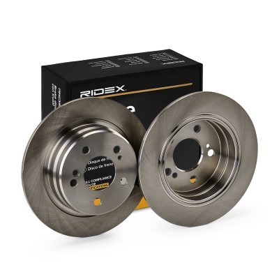 Brake Disc RIDEX 82B0026 82B0026 - photo 2