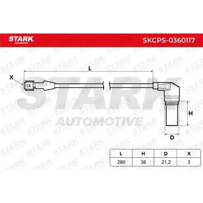 Crankshaft Pulse Sensor Stark SKCPS-0360117 SKCPS-0360117 - photo 4