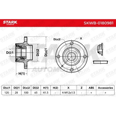 Wheel Bearing Stark SKWB-0180981 SKWB-0180981 - photo 6